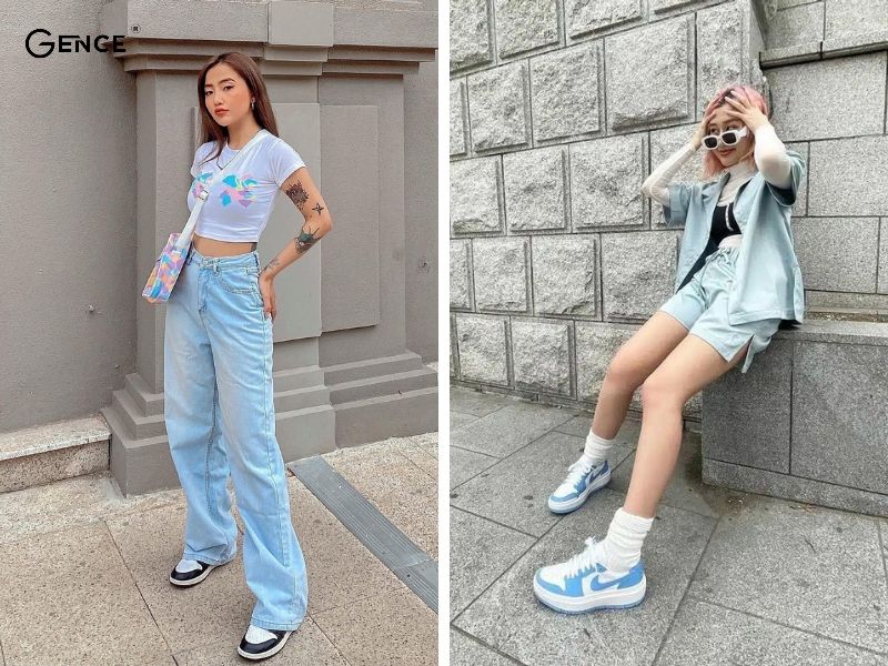 Nắm rõ những lưu ý khi mix-match với giày nike nữ