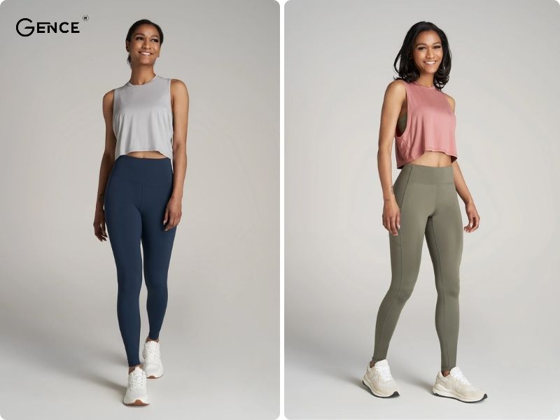 Theo đuổi lối sống thể thao khỏe khoắn cùng quần legging