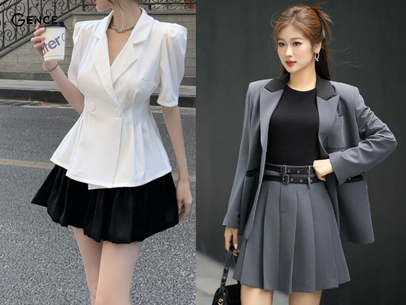 Cách chụp với áo vest nữ đẹp, trẻ trung, chuyên nghiệp- HThao Studio