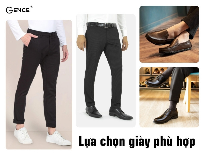 Lựa chọn màu sắc của giày phù hợp