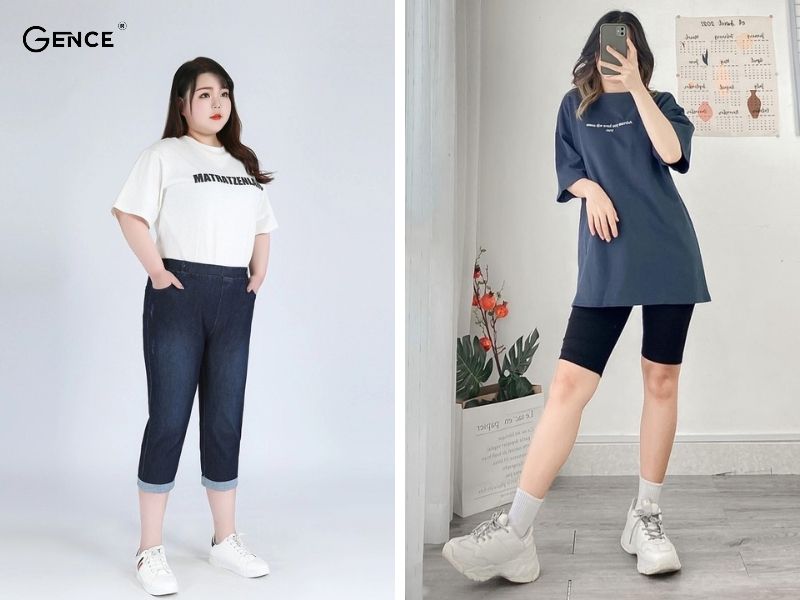 Quần legging lửng giúp thoải mái vận động