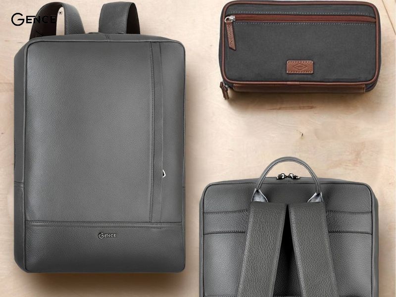 Balo da nam là phụ kiện đa năng cho phái mạnh