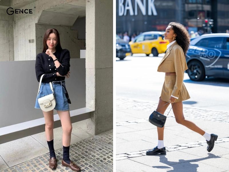 Giày loafer tiện lợi và linh hoạt