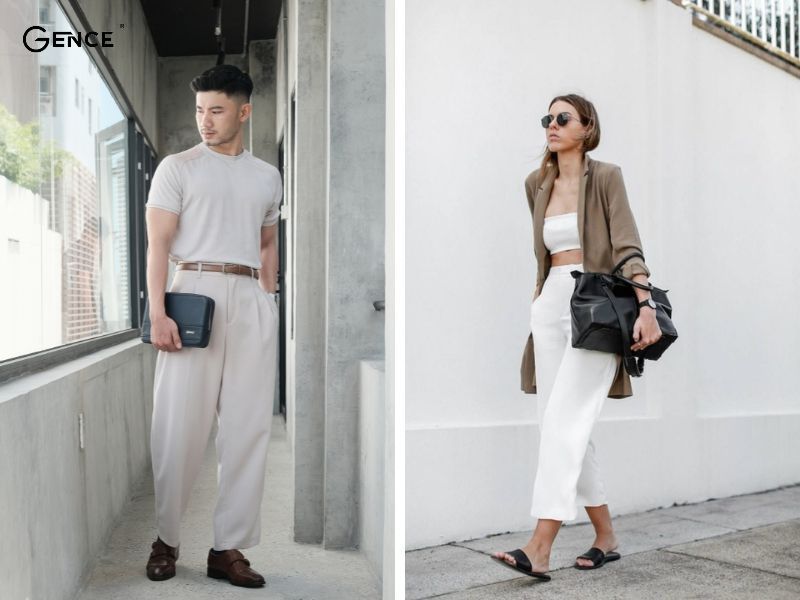 Phong cách thời trang tối giản ngày càng được phát triển mạnh