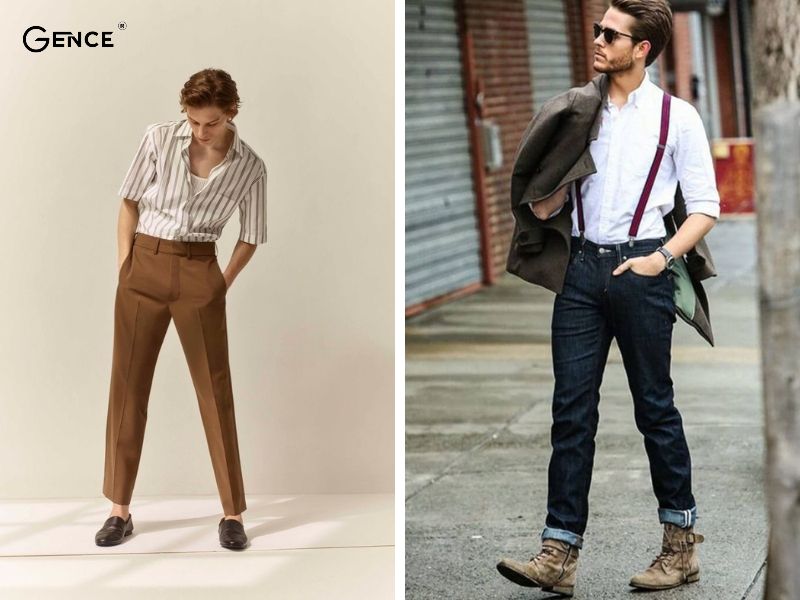 Nam giới nên lựa chọn outfit retro khi ra ngoài