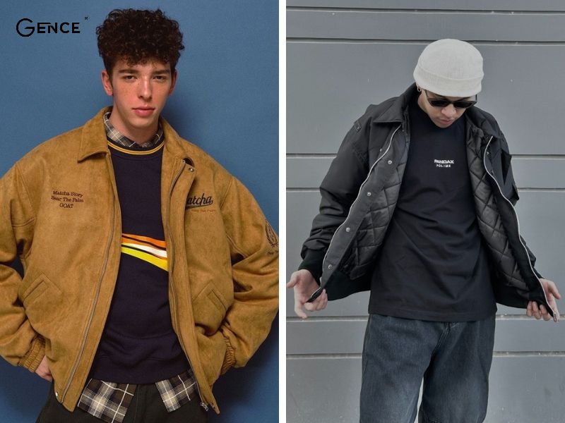 Bomber jacket không thể thiếu khi theo đuổi style retro