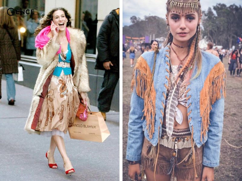 Nổi loạn với style Hippie