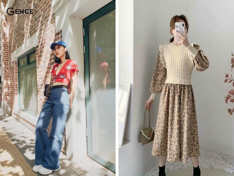 Màu sắc là yếu tố quan trọng khi match với phong cách vintage