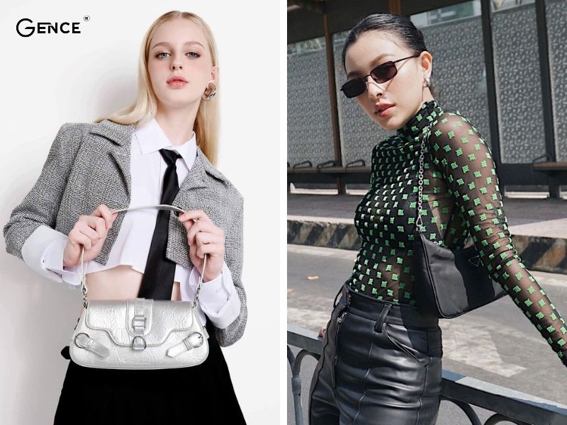 Túi xách mini là biểu tượng của phong cách thời trang Y2K