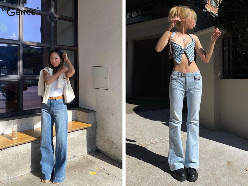 Quần ống loe ngày càng phổ biến và được ưa chuộng