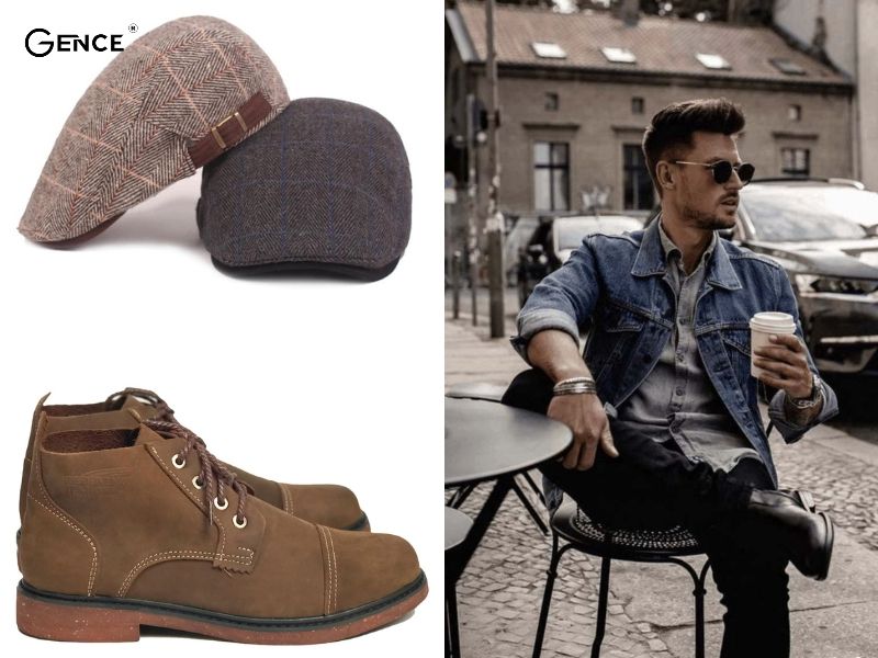 Phụ kiện làm nổi bật outfit vintage của nam giới