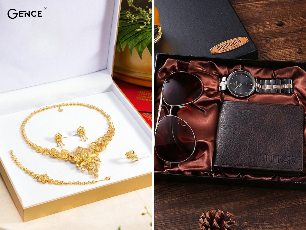 Quà tặng tết cho sếp bằng bộ trang sức