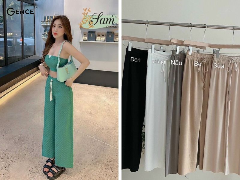 Quần free size là quần rộng