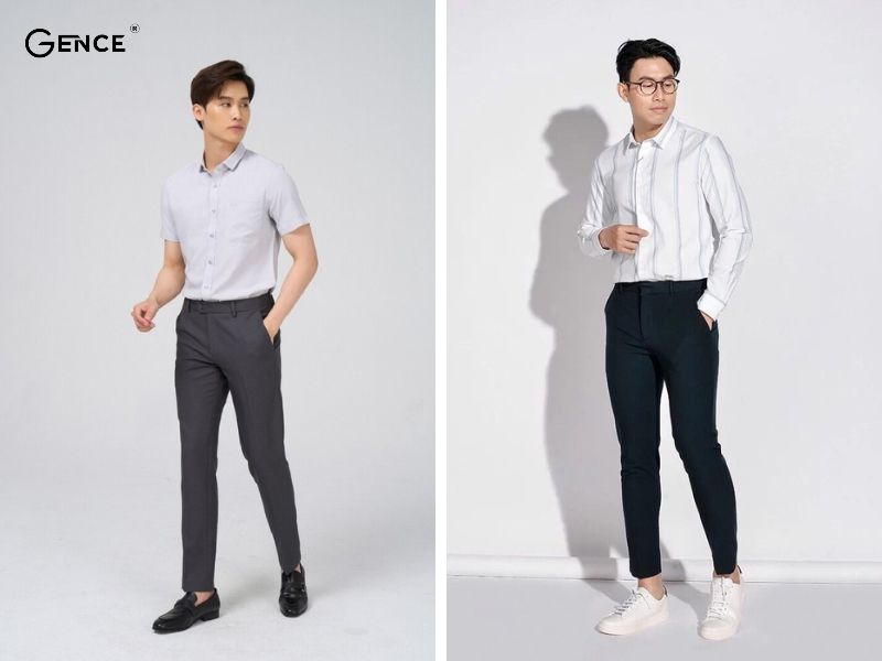 Lựa chọn giày phối với quần tây áo sơ mi sao cho phù hợp