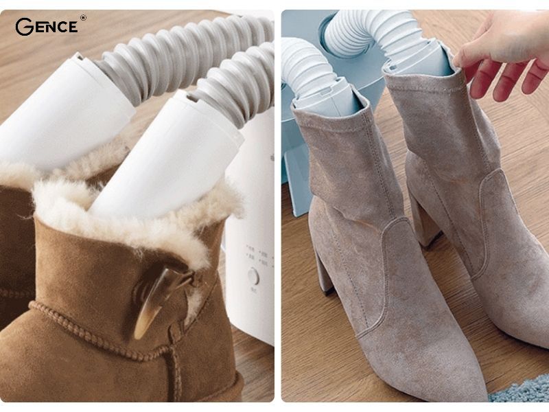 Sản phẩm từ chất da lộn không nên tiếp xúc với nhiệt máy sấy