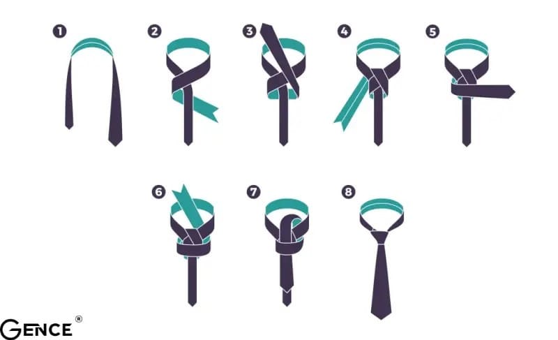 Nút Half Windsor là những lựa chọn lý tưởng cho những người mới bắt đầu học thắt cà vạt.