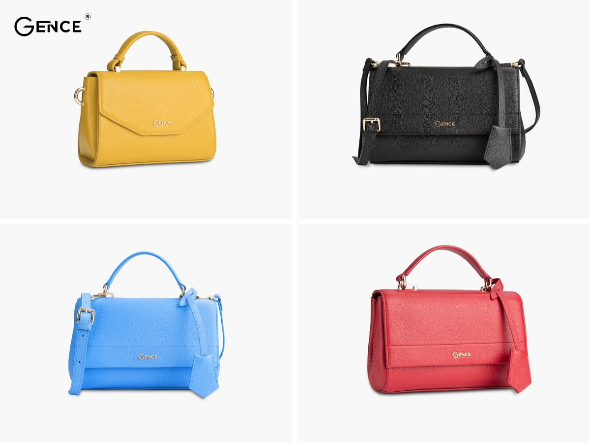 Set đồ đi chơi tết cho nữ với túi xách nữ Gence