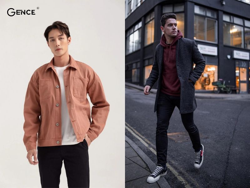 Set đồ đi Đà Lạt cho nam không nên mix 3 lớp áo