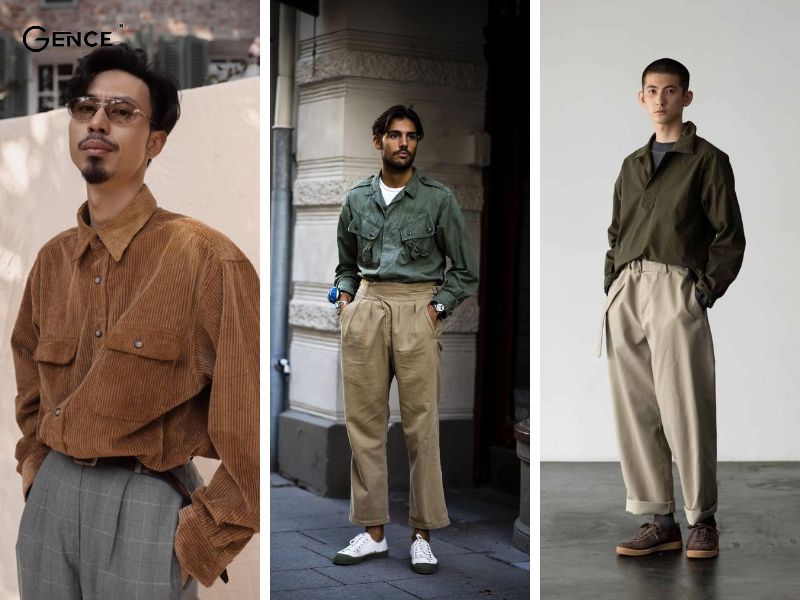 Style vintage nam hướng đến phong cách thời trang cổ điển