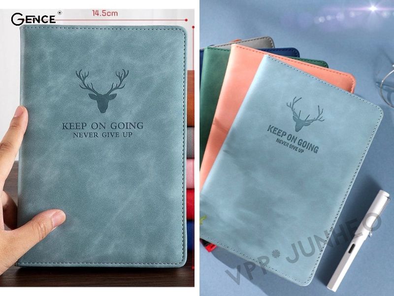 Sử dụng da PU để làm bìa sách, sổ tay