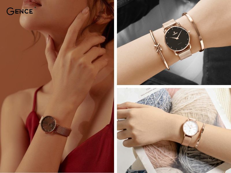 Tặng cô giáo đồng hồ đeo tay thời trang