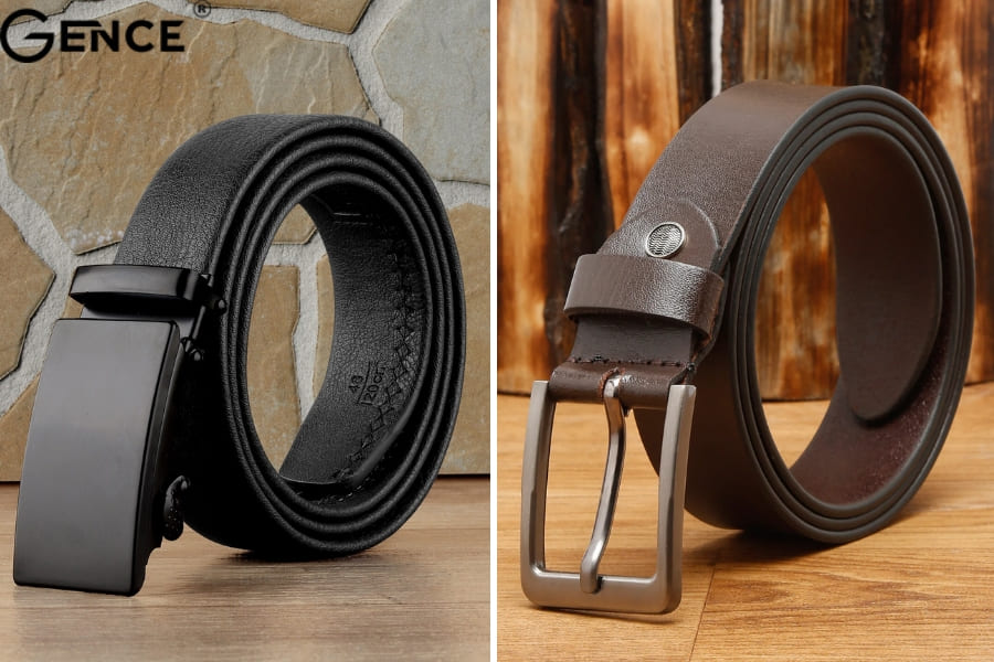 Nên lựa chọn mẫu thắt lưng phù hợp với các loại quần tây nam