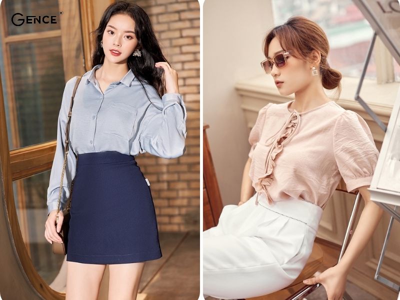 Áo sơ mi kiểu thương hiệu 20 Again được yêu thích