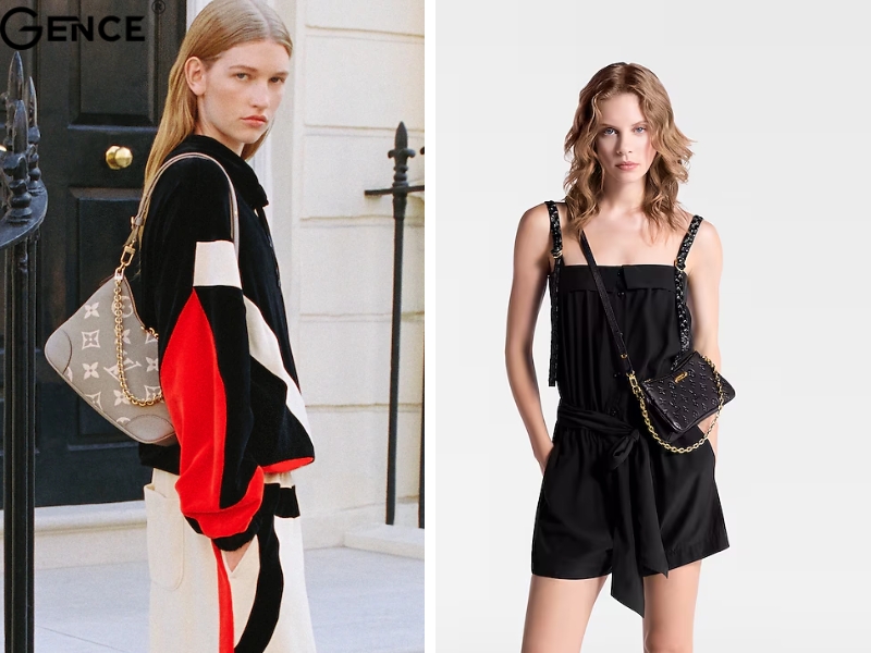 Louis Vuitton cung cấp nhiều mẫu mã và kiểu dáng túi xách đa dạng