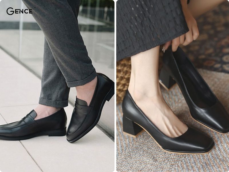 Lựa chọn giày da cho cả nam và nữ đều phù hợp