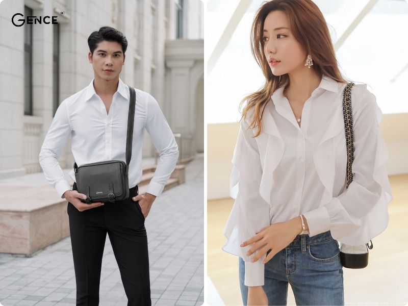 Sơ mi trắng - lựa chọn phổ biến khi đi phỏng vấn