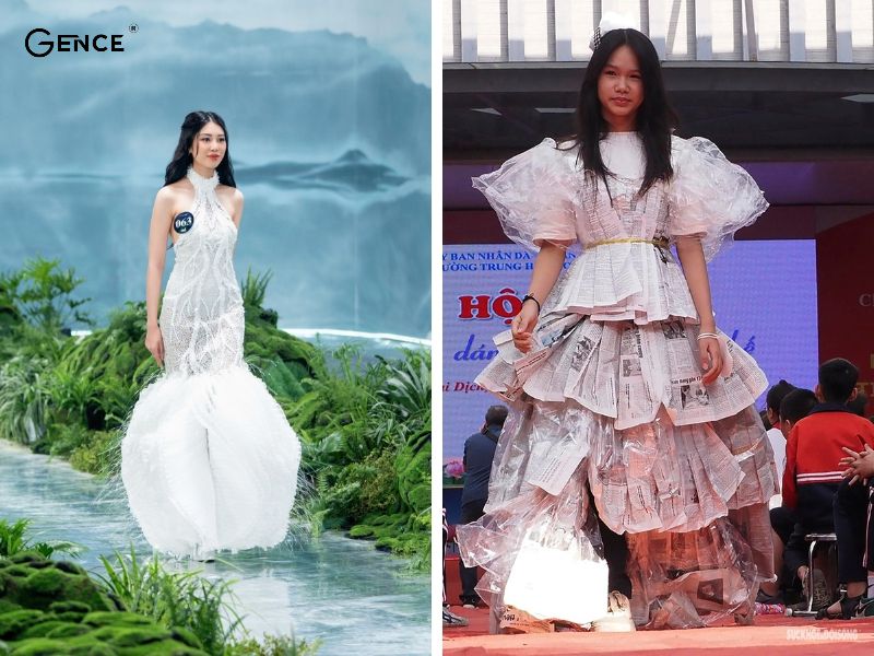 Giấy báo, vải, nhựa, gỗ là các vật liệu tái chế phổ biến