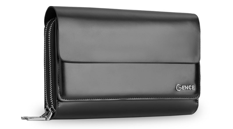 Túi cầm tay nam gence HT02 thiết kế sang trọng, lịch lãm