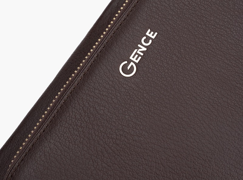 Túi clutch nam gence HT16 da Alran chống xước tốt nhất mọi thời đại