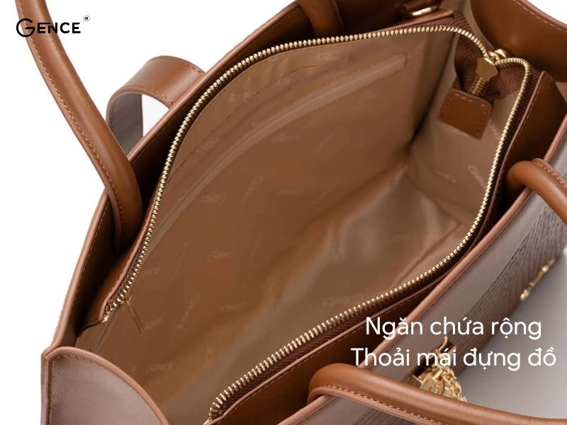 Túi công sở Gence nhiều ngăn chứa sắp xếp thông minh