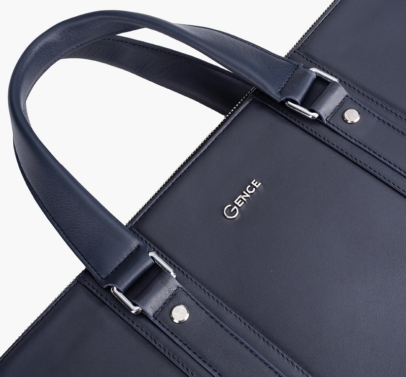 Túi đựng laptop Gence GCE22 chất liệu da swift thể hiện đẳng cấp quý ông