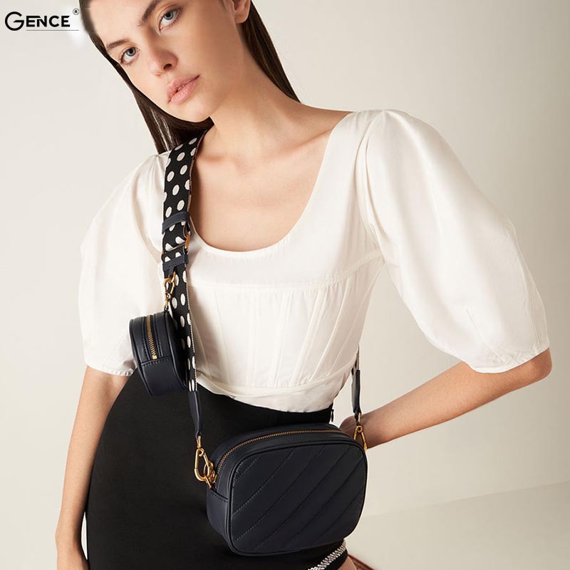 Túi xách Charles & Keith Cnk Push – Lock Crossbody Bag quý phái