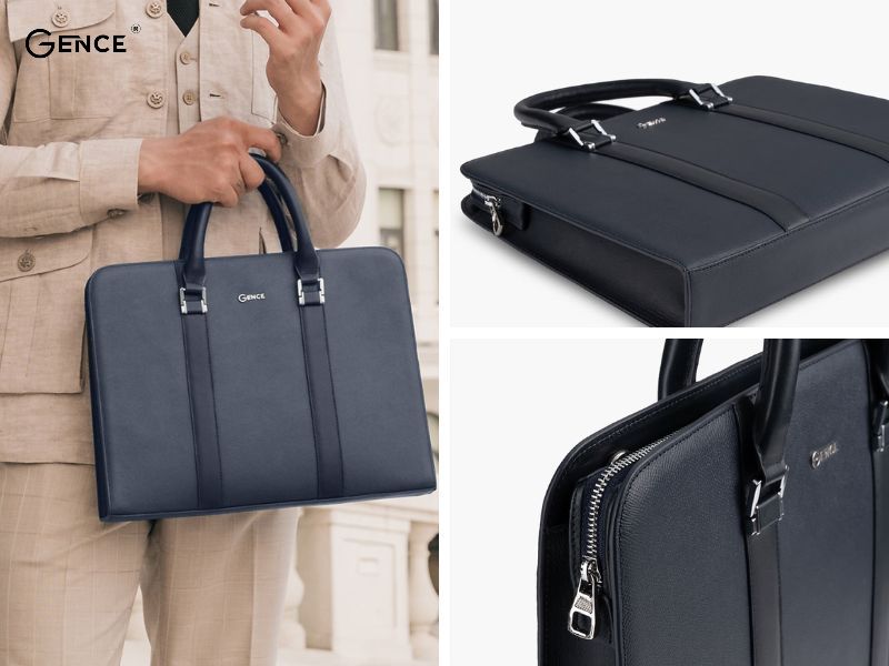 Túi xách da nam Gence - quà tặng ngày 19/11 dành cho chàng công sở