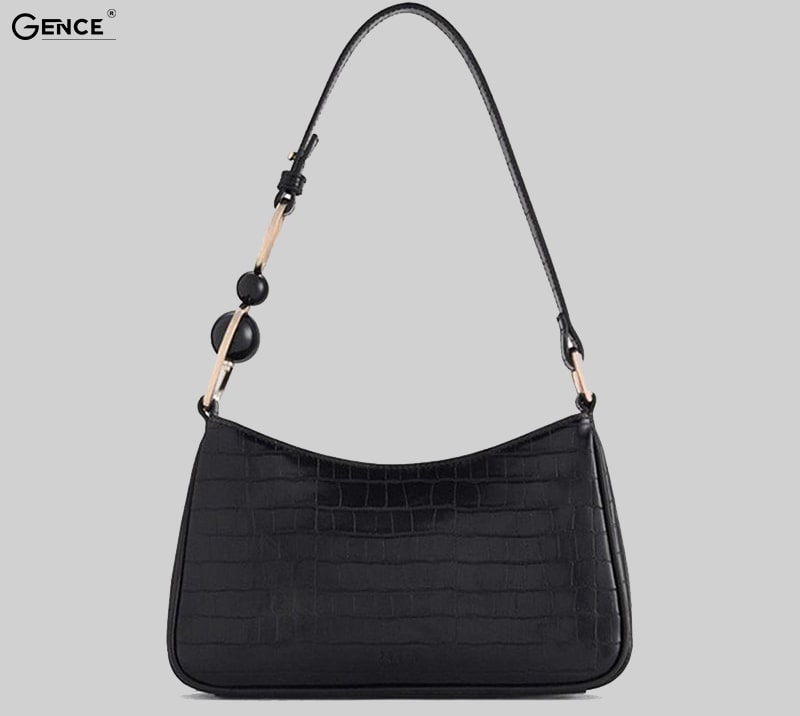 Túi xách kẹp nách nữ Pedro PW2-75060035 màu đen quyền lực