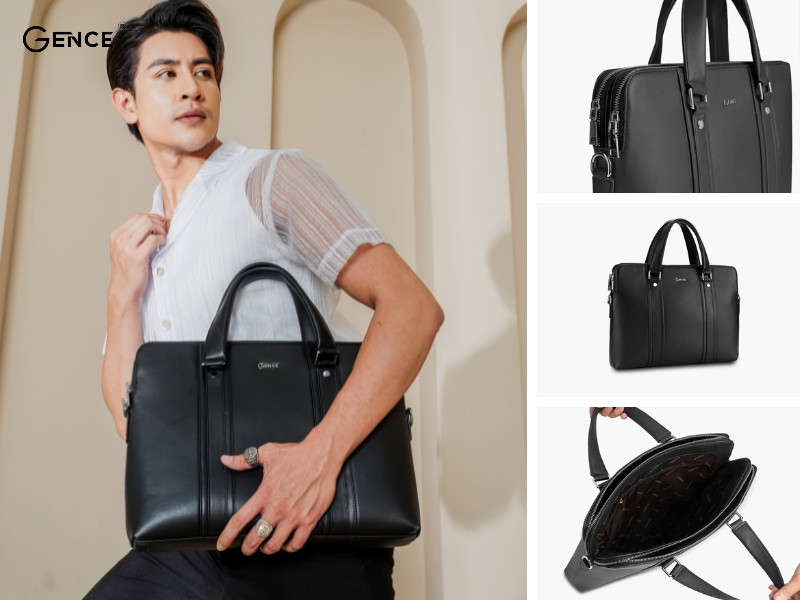 Phối áo sơ mi cùng quần tây với GCE21 thanh lịch