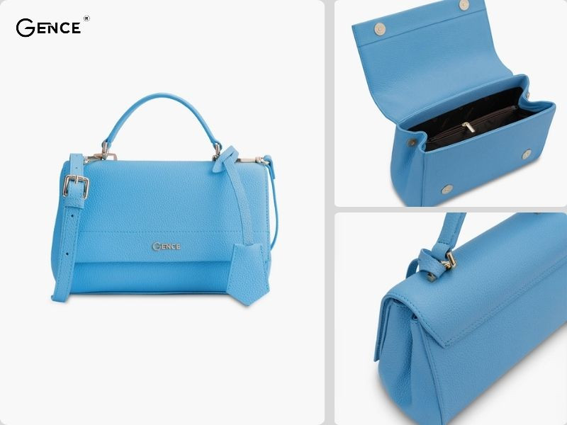 TX11 màu xanh da trời nhẹ nhàng, hài hòa thiết kế phình về phần đáy tăng khoảng chứa đồ