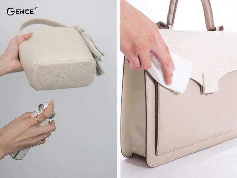 Vệ sinh túi da thường xuyên