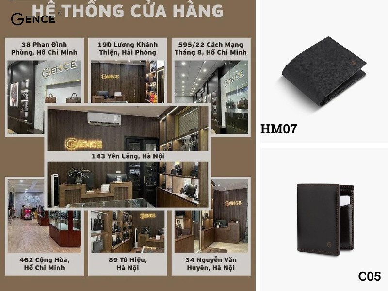 Đồ da Gence chuyên cung cấp sản phẩm da bò chính hãng