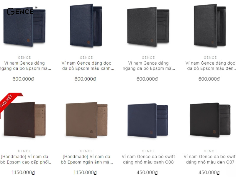 Giá cả hợp lý đi đôi với giá trị chiếc ví mang lại