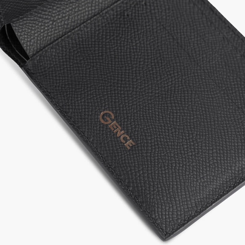 Ví ngang gence HM04 da bò epsom bền bỉ hàng chục năm