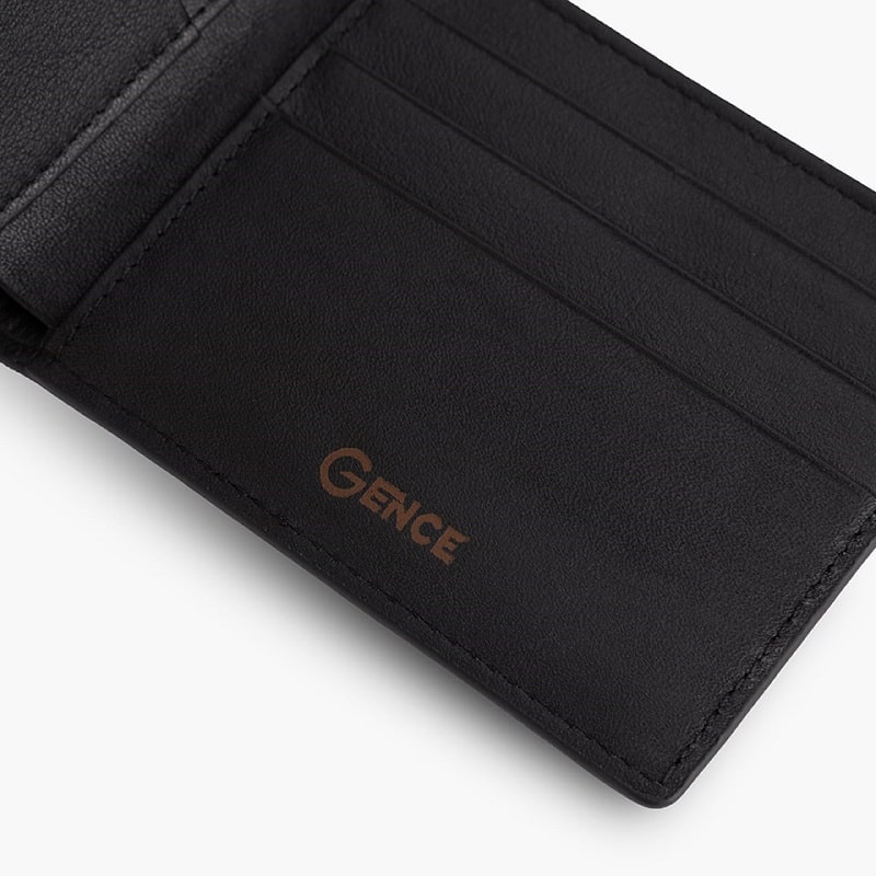 Ví ngang mini gence da swift dẻo dai, trơn mịn nhập từ Ý