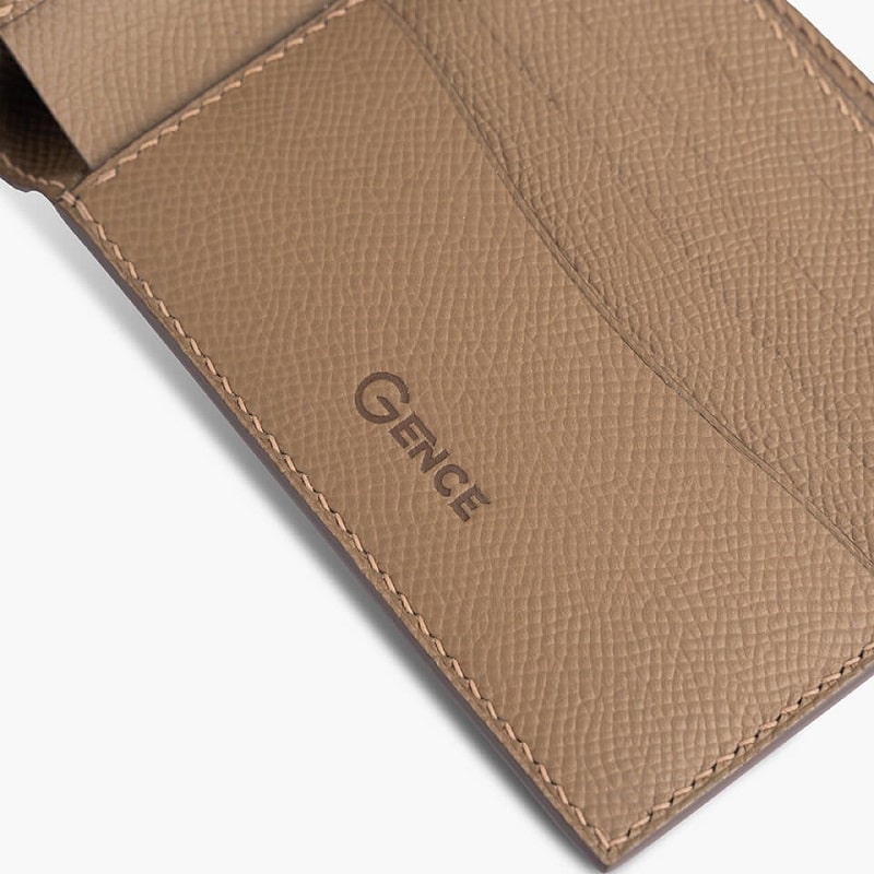 Ví ngang nam đẹp gence HM01 da epsom chống xước xịn sò