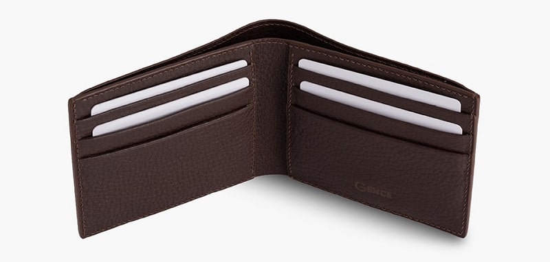 Ví ngang nam đẹp gence HM10 thiết kế tinh xảo, tỉ mỉ từng chi tiết