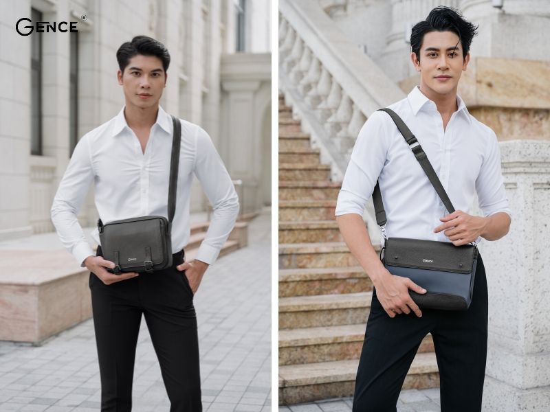 Túi đeo chéo nam Gence năng động và trẻ trung cho phái mạnh