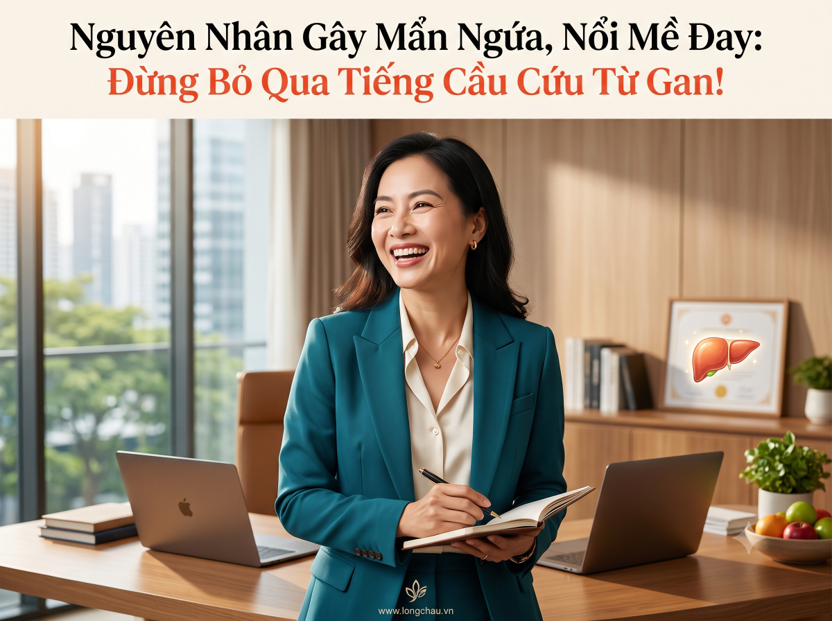 Nguyên Nhân Gây Mẩn Ngứa, Nổi Mề Đay: Đừng Bỏ Qua Tiếng Cầu Cứu Từ Gan
