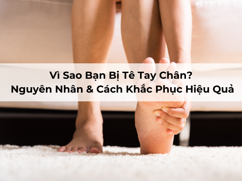 Vì Sao Bạn Bị Tê Tay Chân? Nguyên Nhân & Cách Khắc Phục Hiệu Quả